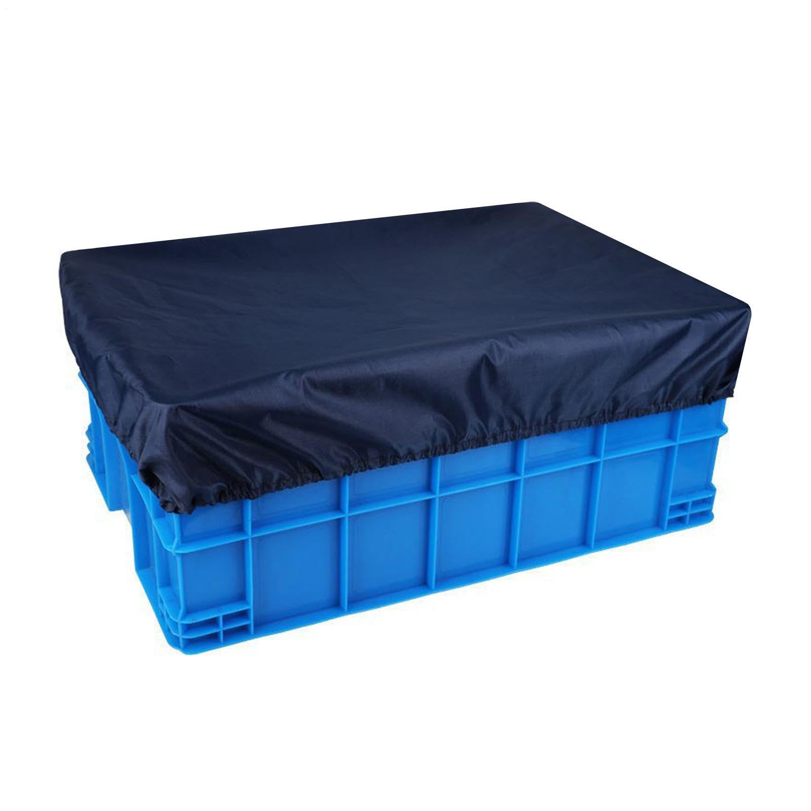 Generisch Garagenbox-Abdeckung – Aufbewahrungskorb-Abdeckung | Praktische, wasserdichte, waschbare Boxabdeckungen mit elastischem Seil, Garagenzubehör, für Häuser, Küchen, Garagen, Decks