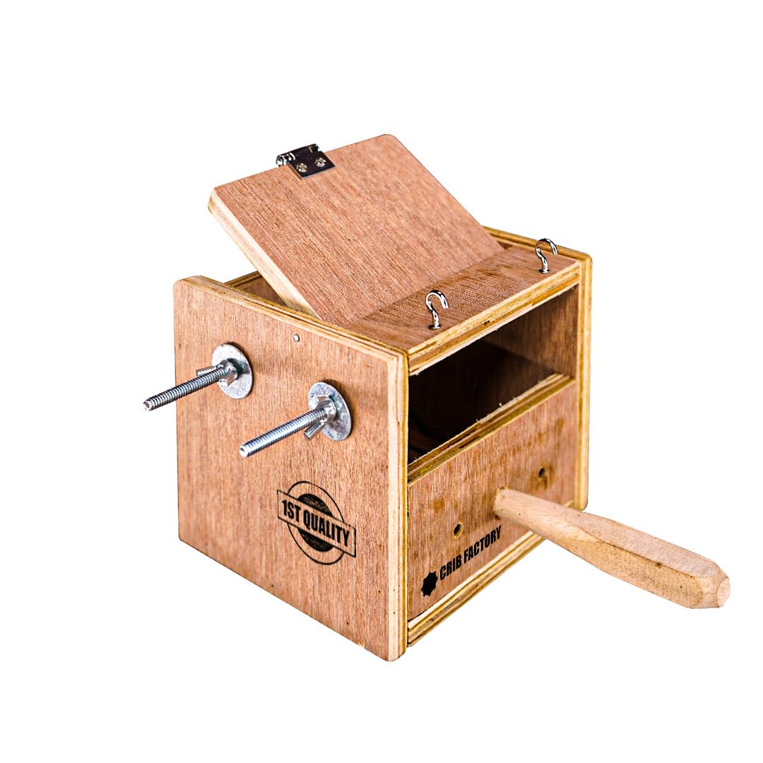 Strong Breeding Box for All Finches Plywood | for Star Finch, Zebra Finch, Bengalese Finch | 5.5x5.5x6 INCH (B0D1CTGC7D) Amazon Price History, Amazon Price Tracker