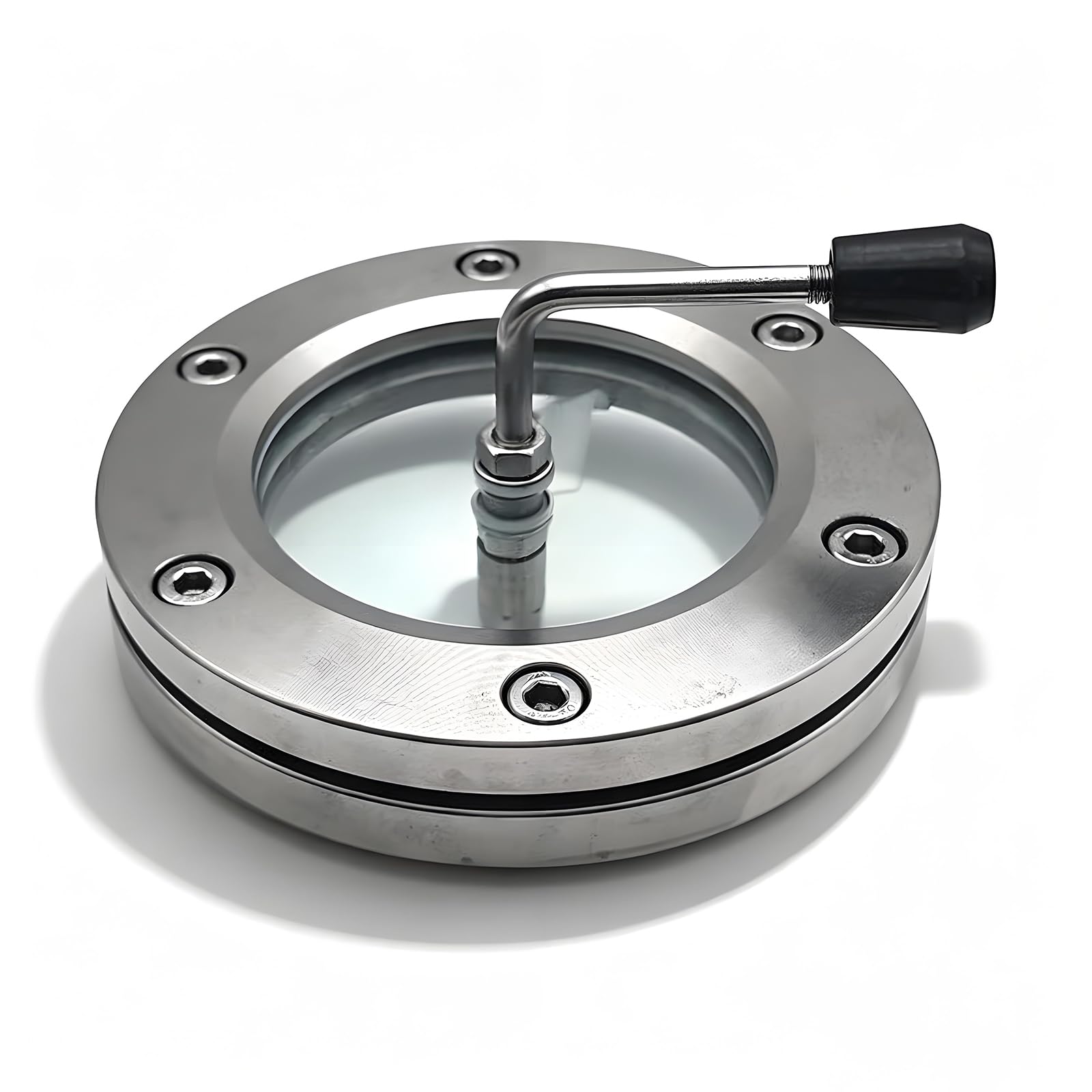 Cristal de vista de acero inoxidable 304 con limpiaparabrisas, ventana visual con brida para tanque y reactor, diámetro exterior de 95-310 mm, velocidad de observación y estados de trabajo