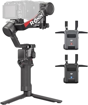 DJI RS 4 3-Axis Stabilizer + DJI SDR Transmission Combo 3 km 1080p/60fps SDR Wireless Video Transmission Transmitter and Receiver