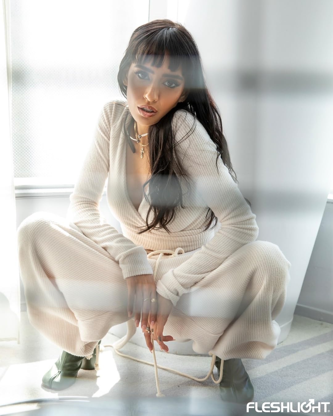 Fleshlight Janice Griffith Oblivion (butt) - Masturbatore Uomo - Esperienza reale - Superskin - Facile da pulire