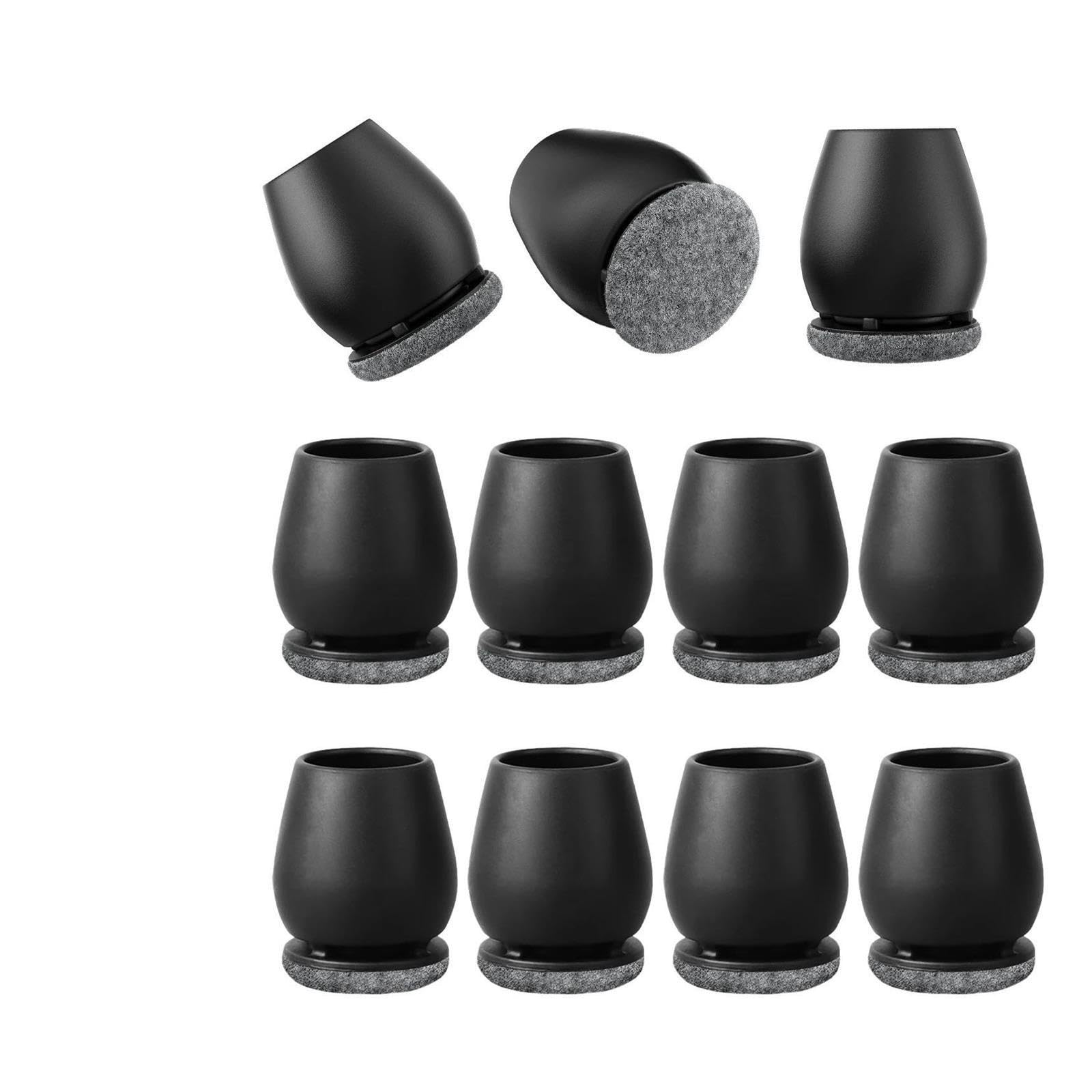 Protecteurs De Pieds De Chaise Ronds Inclinés en Silicone