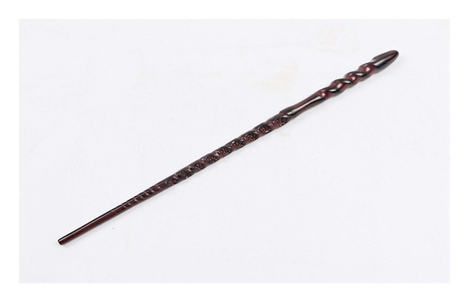 ZQLQU Newest Iron Core HP The Elder magic wand wand 36cm Dumbledore scripture Edition Non-luminous wand Free shipping (Color : Chong)