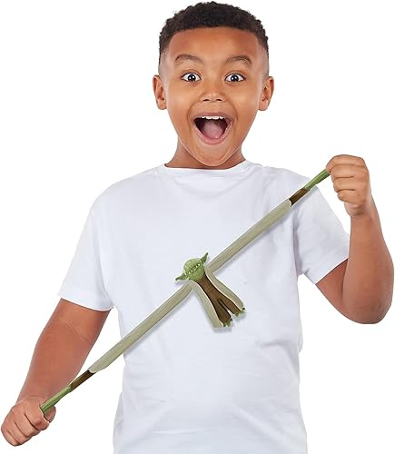 Miniatura 6 de STAR WARS Yoda - Figura de acción estirable  Yoda estira, tira y tuerce  Coleccionable, elástica y divertida