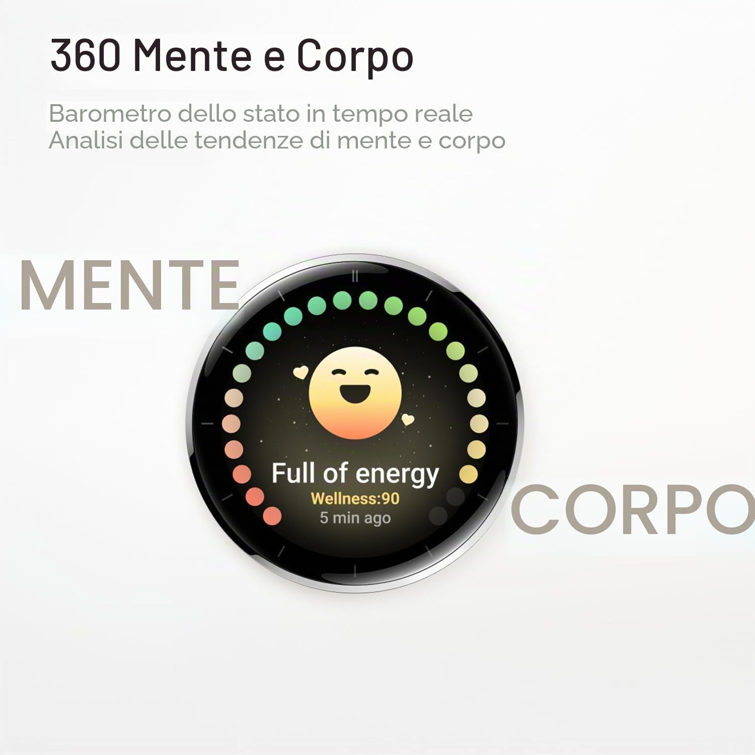 OnePlus Watch 3 43mm Silver Steel, Display rotondo da 1,32 pollici, acciaio argento, WearOS, archiviazione 32 GB, monitoraggio del sonno, batteria 345 mAh, Bluetooth, ioni di litio, multi-GNSS