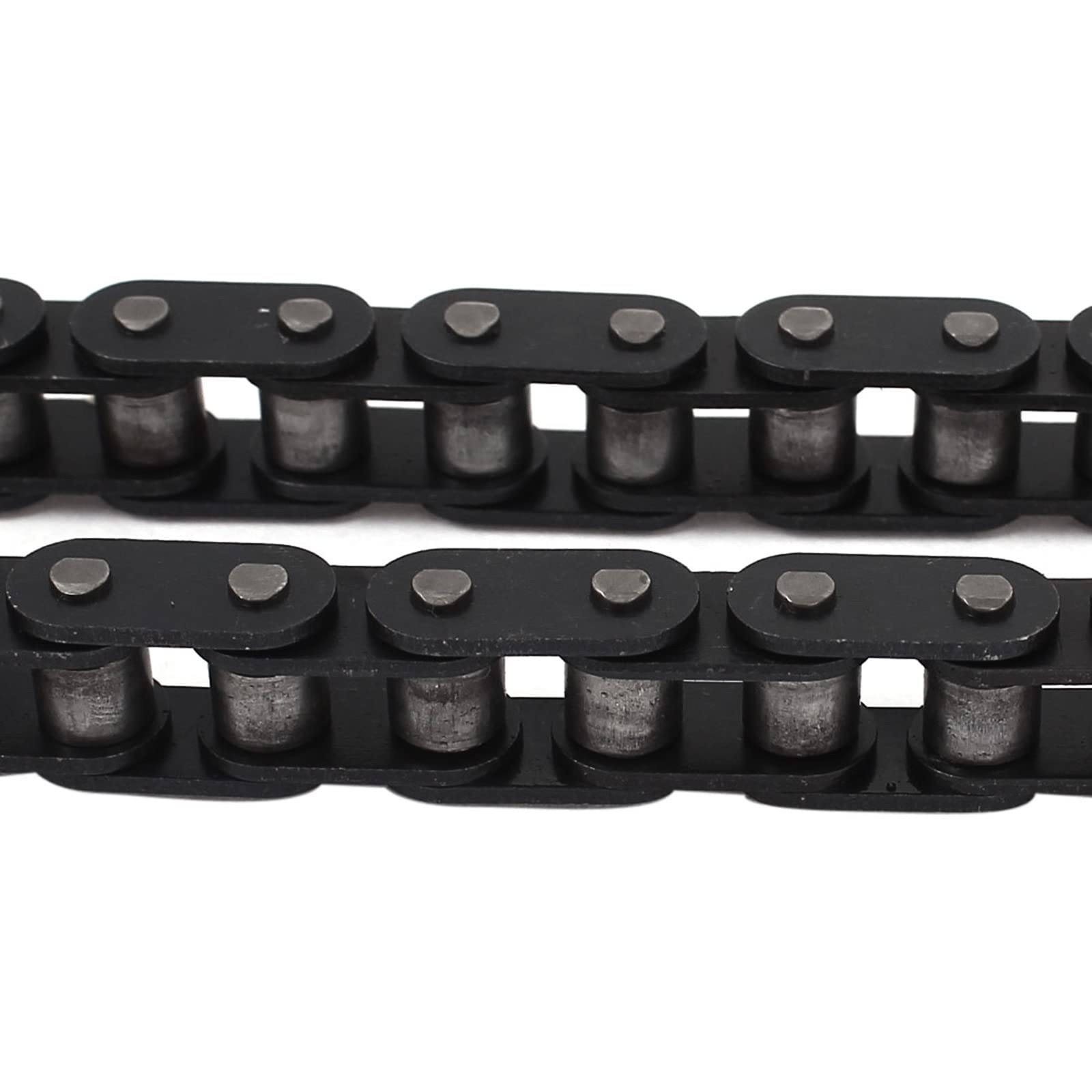 PATIKIL 150cm Lungo 3/8" 06B Passo Rullo Catena, 160 Link Rivettato Industriale Collegamento Link