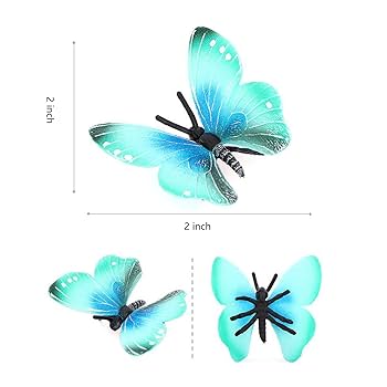 グリムス　デコレーションフィギュア　お花3点、アヒル、た蝶 グリムス デコレーションフィギュア お花3点、アヒル、た蝶