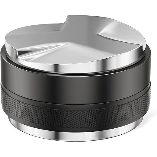 SQUISHCO Coffee Tamper Set, 51mm Espresso Tamper with Round Coffee Mat, Coffee Machine Accessories for Home and Cafe Use