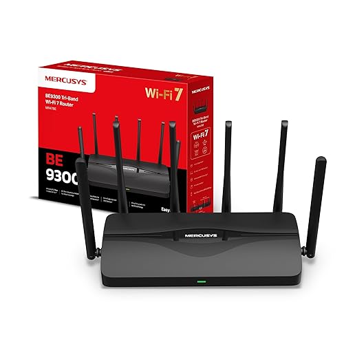 MERCUSYS TP-Link MR47BE Router WiFi 7 tri-band BE9300, 320 MHz,