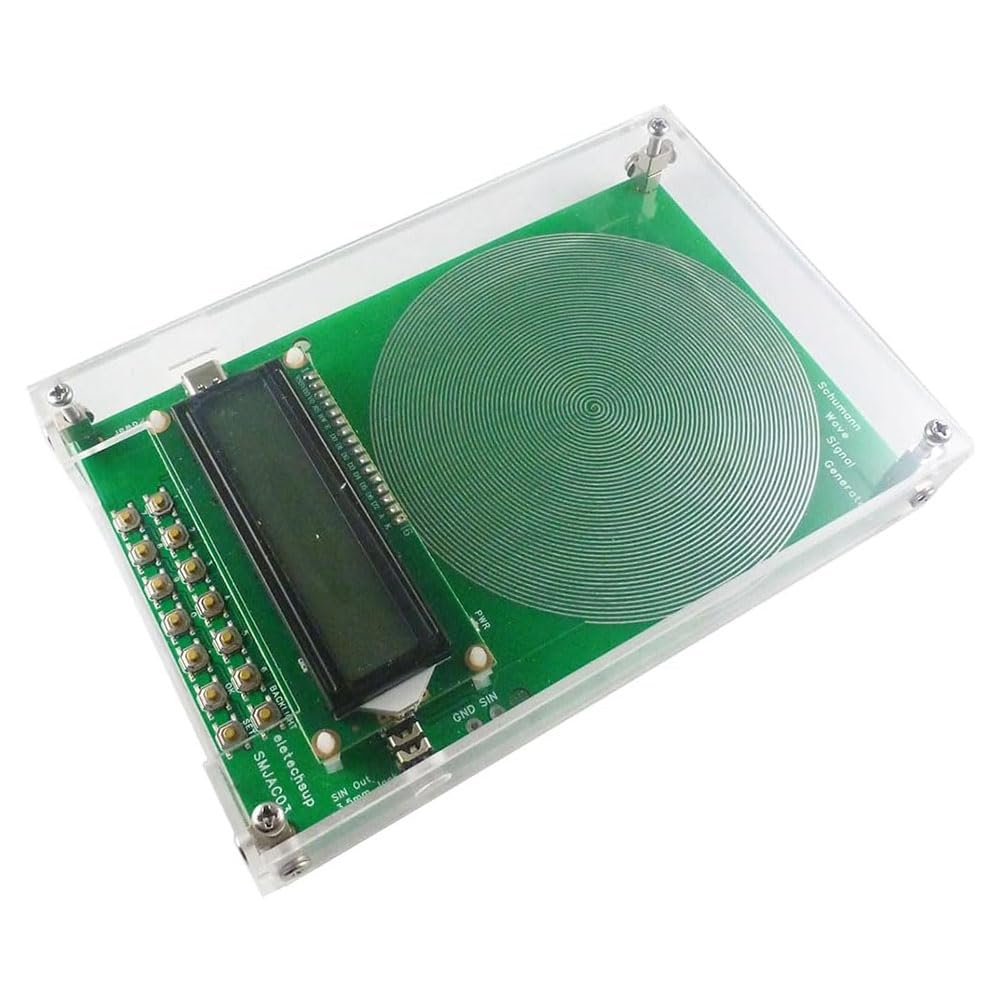 Generatore di Risonanza delle Onde 7,83 Hz, Risonatore Audio A Impulsi A Frequenza Ultrabassa, Regolabile da 0,01 Hz A 100000 Hz