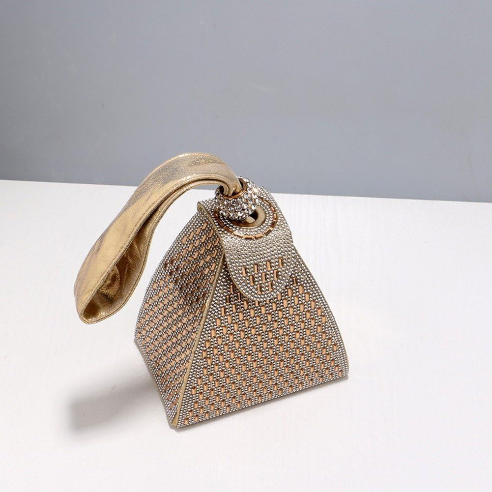 EEJBYTDI Sacs De Soirée De Luxe En Forme De Pyramide Avec