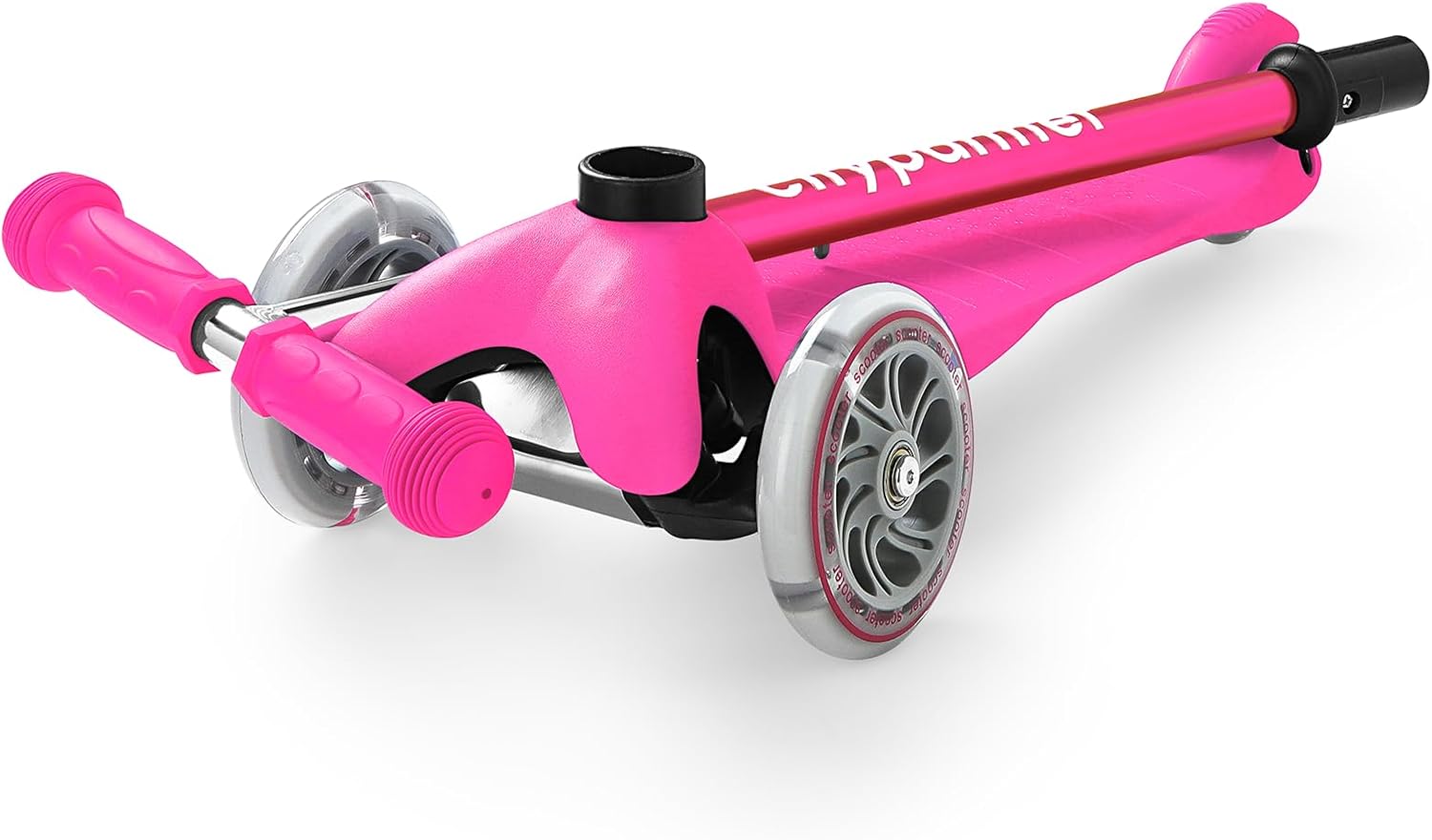 Kids Scooter, Children and Toddler 3 Wheel Kick Scooter for Boys & Girls Ages 2-5, LED Lighted Wheels and 3 Adjustable Height Handlebars, Lean-to-Steer