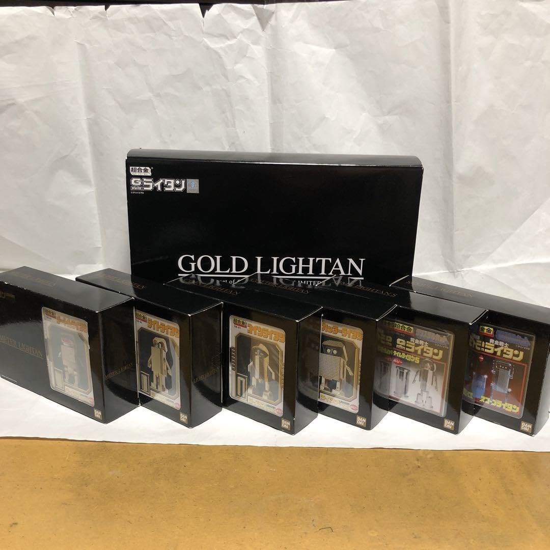 Amazon.co.jp: 復刻版超合金ゴールドライタン セミコンプ 12体セット 