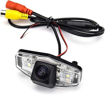 Fisheye Lens Car Rear View Camera for Honda Accord/Inspire/Spirior/Honda Civic VII VIII/Honda City 4D & Waterproof and Shockproof Reversing Backup Camera Fisheye Lens