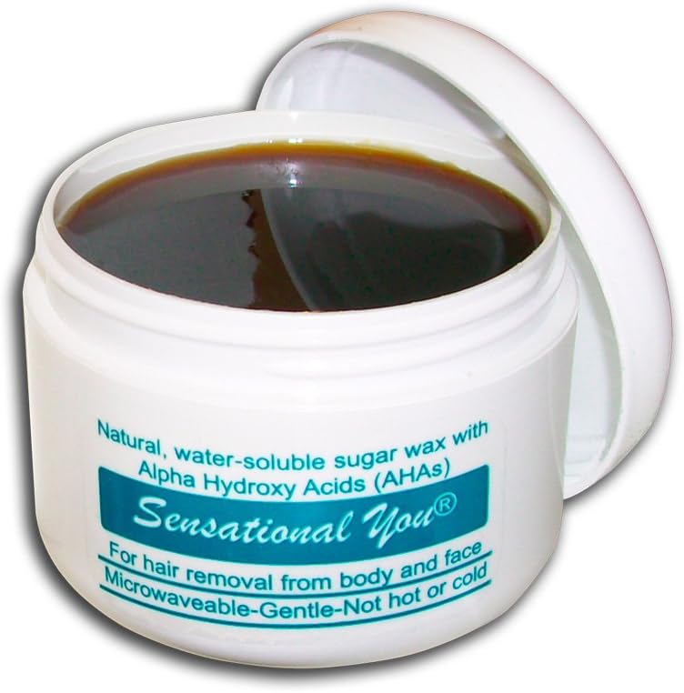 Sensational You 12.5 Oz (350 g) No-Heat, Sugar-Honey Wax for Hair Removal (You Will Also Need Reusable Waxing Strips and SmartSpatula, Sold Separately