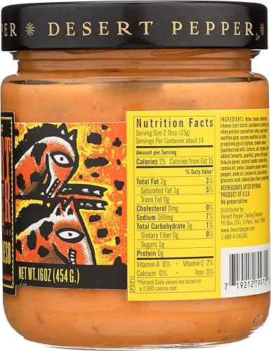 Miniatura 2 de Desert Pepper, Chile Con Queso-Mediano, 2 tarros de 16 oz
