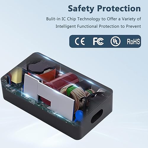 Miniatura 5 de Cargador Surface Pro de 65 W, compatible con Microsoft Surface Pro11 10 9 8 7+ 7 6 5 4 X compatible 1769 1867 1868 1872 1873 1943 1951 2036 Laptop7