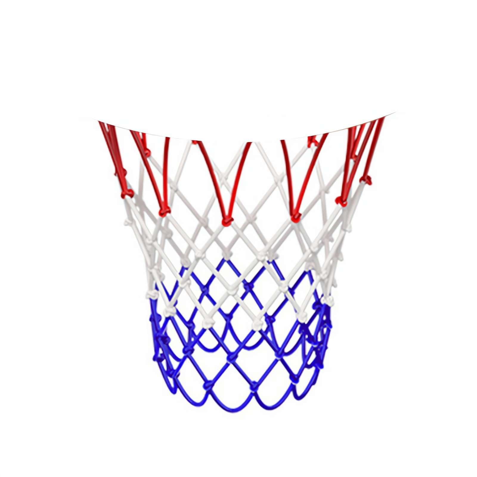 Portable Basketball Net - Easy Install Throw-and-Attach Replacement System for Rimless Hoops, Detachable Design for Indoor and Outdoor Use
