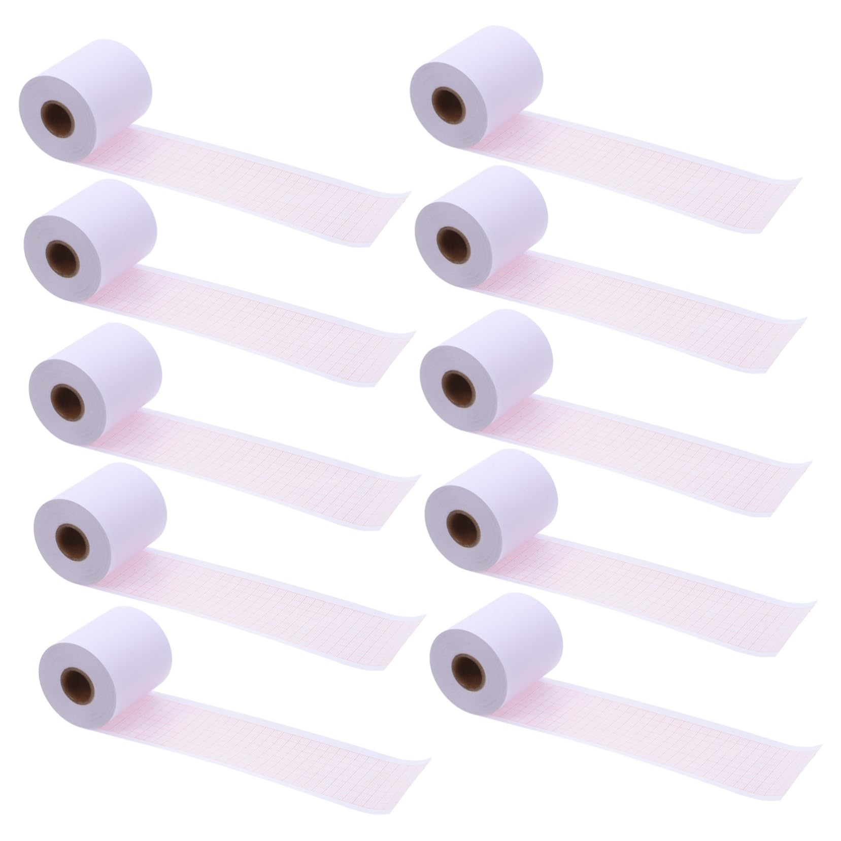 Einkanaliges Papier 10 Rollen aus Papier für Elektrokaridograph