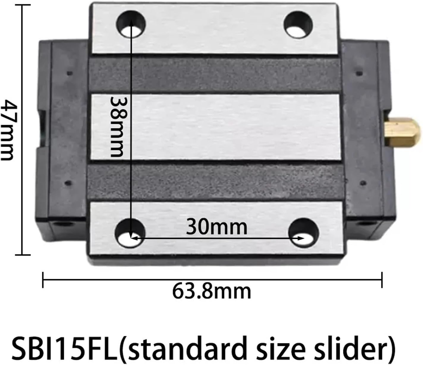 Linear Slider SBI SBI15 SBI15FL SBI15FLL GK Block(SBI15FLL)
