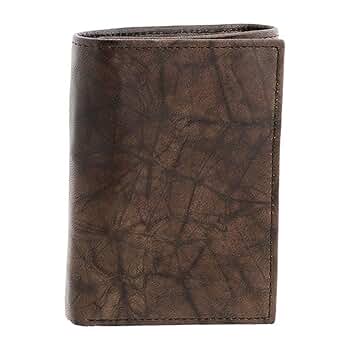『Hollywood Wallet BROWN』 Folding Cardholder Wallet | Slim Wallet | Elkwood Leather