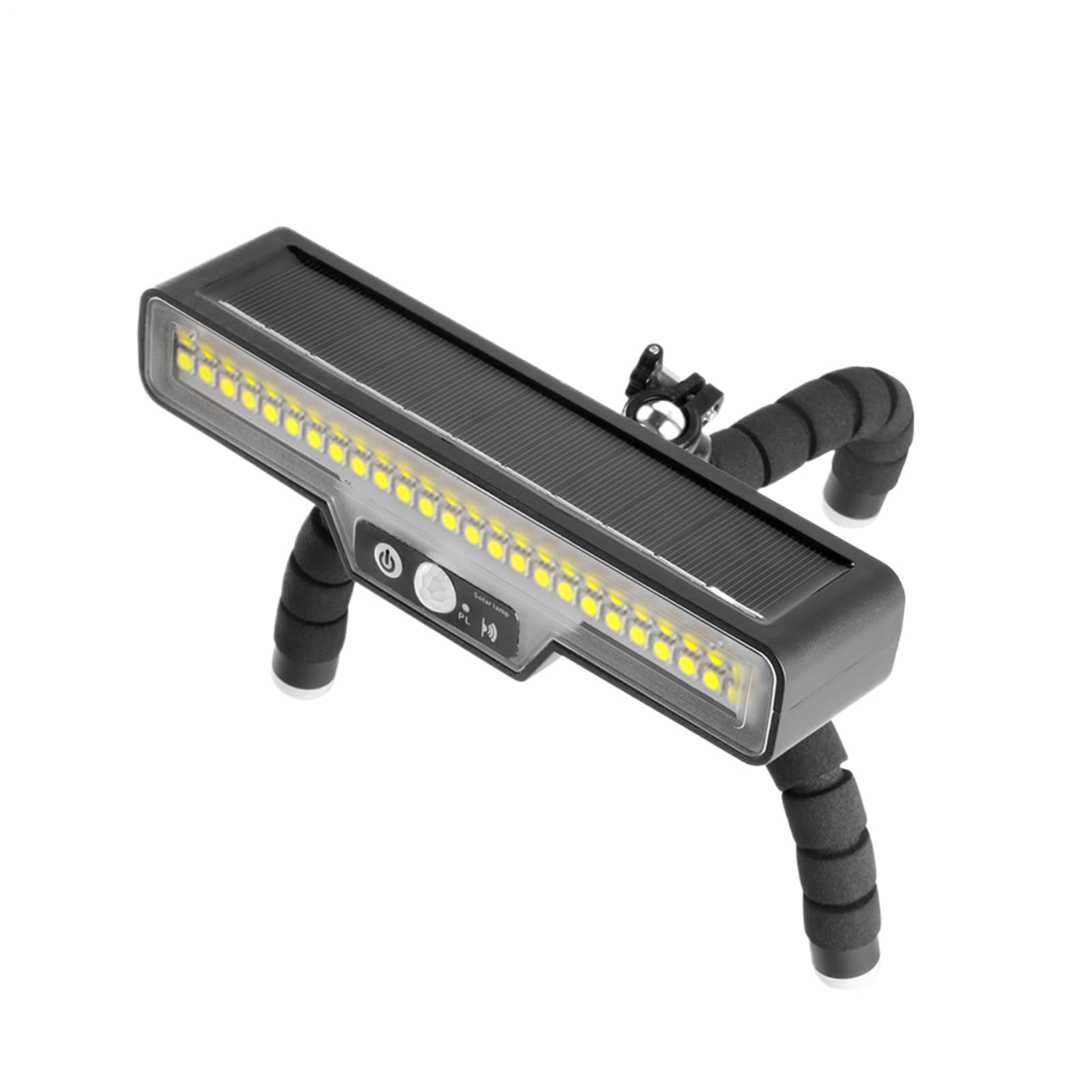 Sensor de movimiento solar y lámpara LED de pared exterior para patios 8