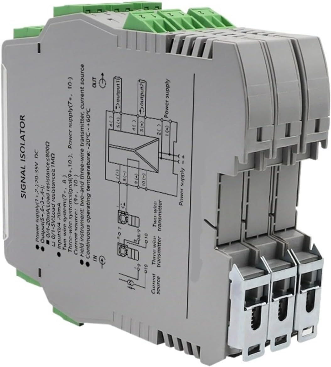 Current Signal Isolator - 2.5kV Isolation Voltage - Fast Response Time
