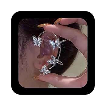 アクセサリー here's EAR CUFF Silver Amazon.com: Ear Cuffs 925 Sterling Silver Ear Cuffs for