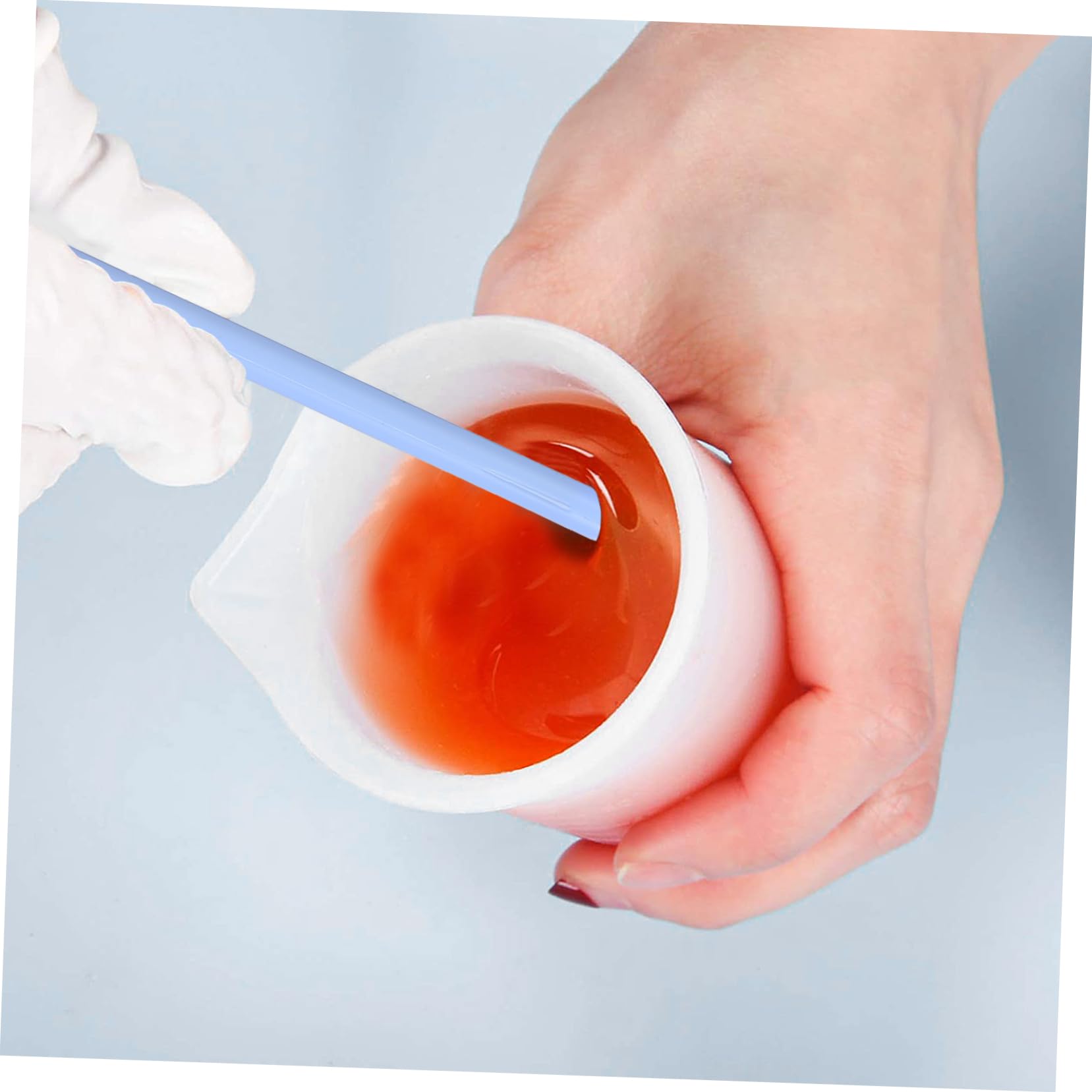 PRETYZOOM 3pcs Silicone Stir Stick Tool for Mud Mask Makeup Facial Mask Mixing Diy Beauty Supplies