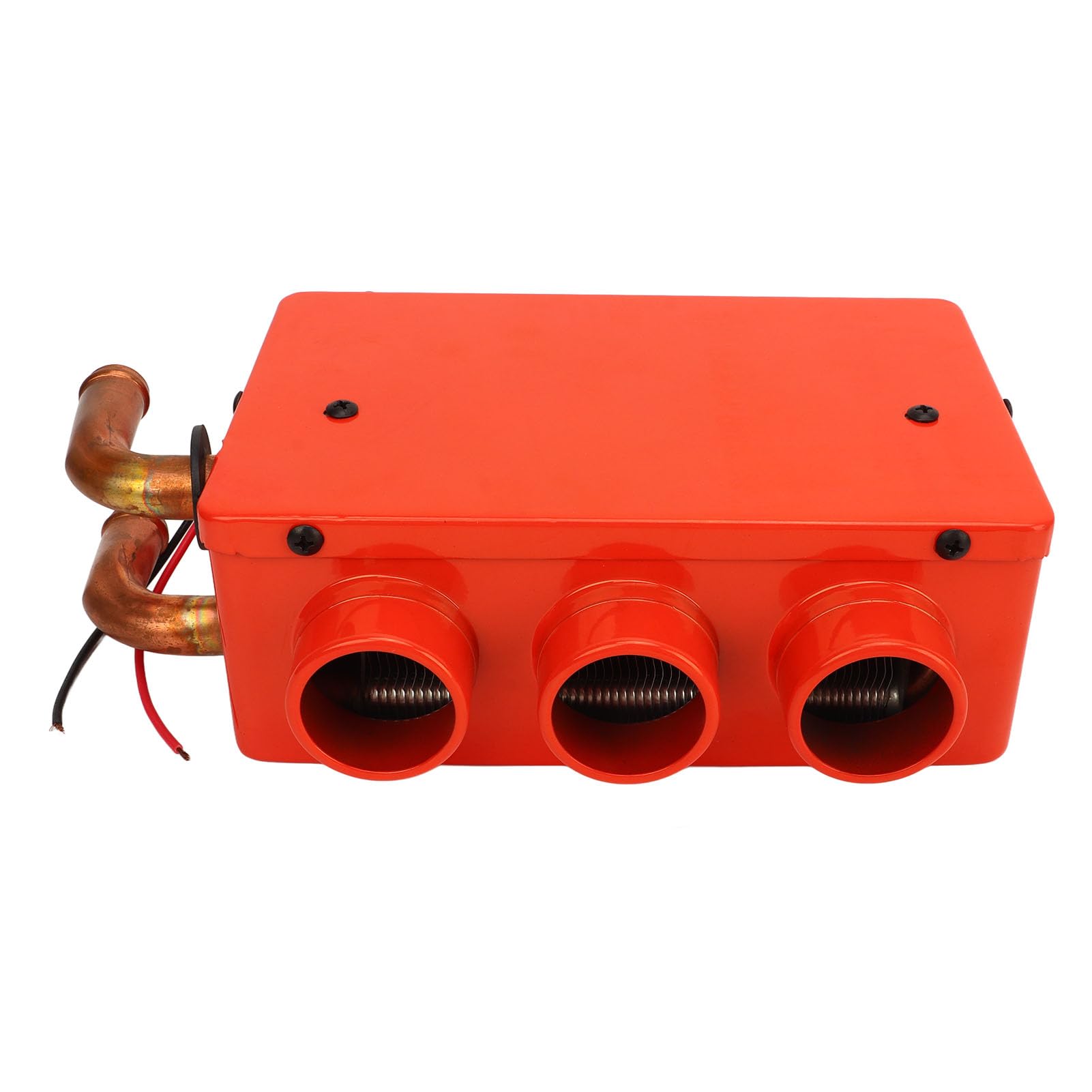Calentador de Automóvil, 3 Orificios, 50 W, Ultra Silencioso, Calentamiento Rápido, Carcasa de Hierro de Cobre, Fácil de Instalar, Descongelador de Parabrisas Compacto, Calentador Portátil