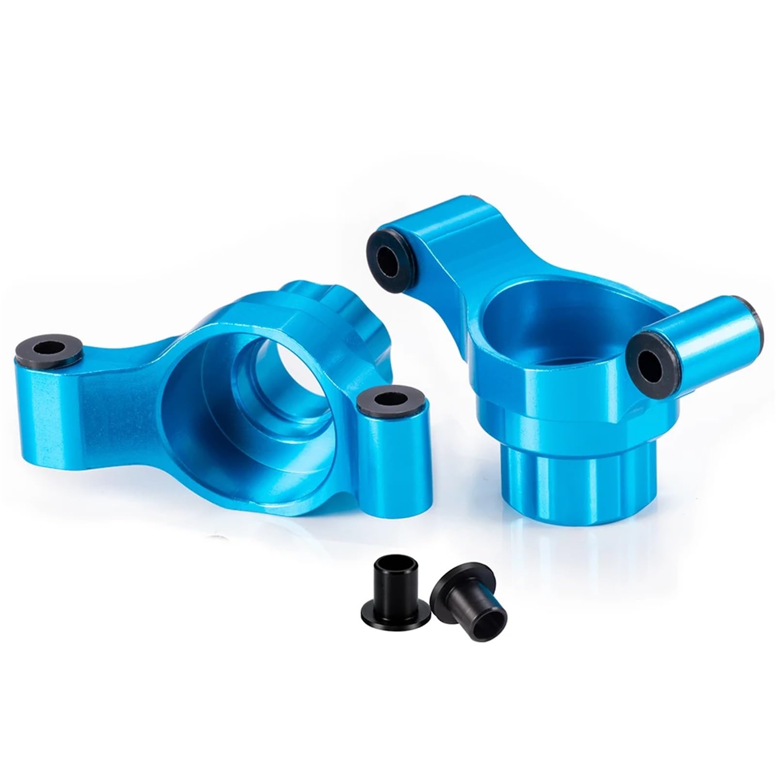 Per Tamiya Per TT02 1/10 RC Drift Auto Posteriore In Lega Di Alluminio Nocche Dello Sterzo Carrier Mozzo Asse Tazze Parti Ricambio Ricambi Modellini RC