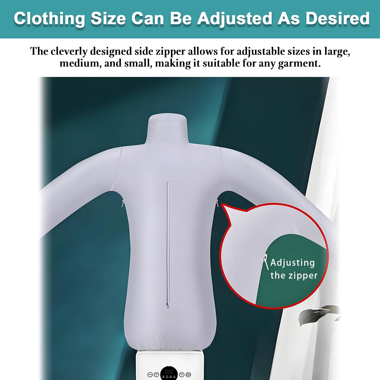 Planchador de Camisas y Maniqui Planchado con Cuidado Suave de Telas y Diseño Compacto para Planchar Camisas Pantalones y Calzado para Familias Modernas CombinationA