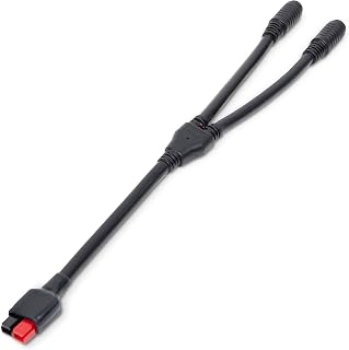 Backcountry 2-to-1 Solar Dongle Y Adapter, Use to Recharge Power Station with 2 Solar Panels at Once