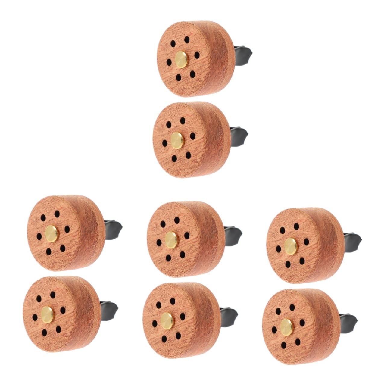 MAGICLULU 4 Set Di Diffusori Di Per Auto Diffusori Di Fragranze Di Legno Non Ignifughi Fatti A Mano Decorativi 2 Pezzi*4