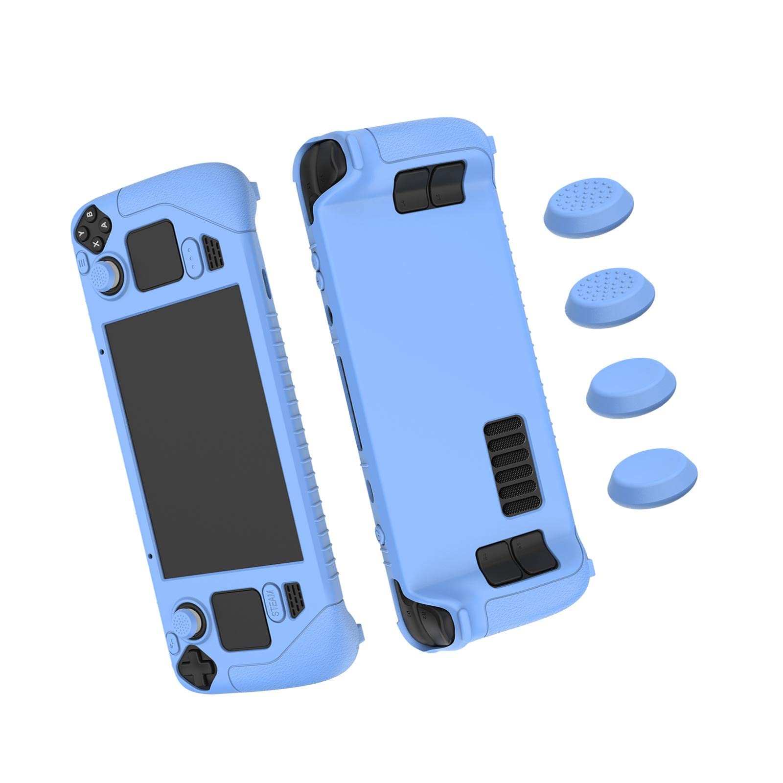 Silicone Game Console Protective Case Anti Scratch Anti Collision Washable Blue| Bags, Skins & Travel Cases|Video Games & Consoles-image-15