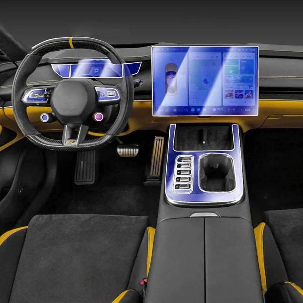 Pellicola Protettiva Trasparente per Pannelli Interni Auto, per Xiaomi Su7 Ultra 2025, Accessori AntiGraffio