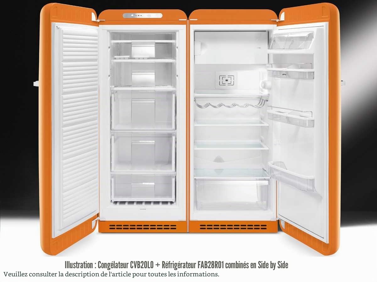 Smeg FAB28RO1 Réfrigérateur Armoire pose libre 248 L 40 dB 90 W Classe: A++