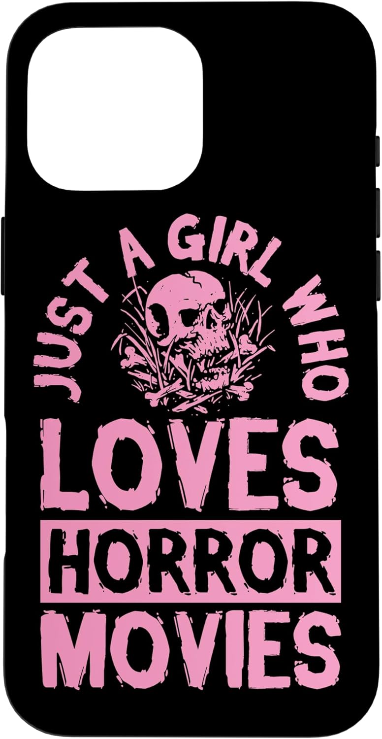 Just A Girl Who Loves Horror Movies Case for iPhone 15