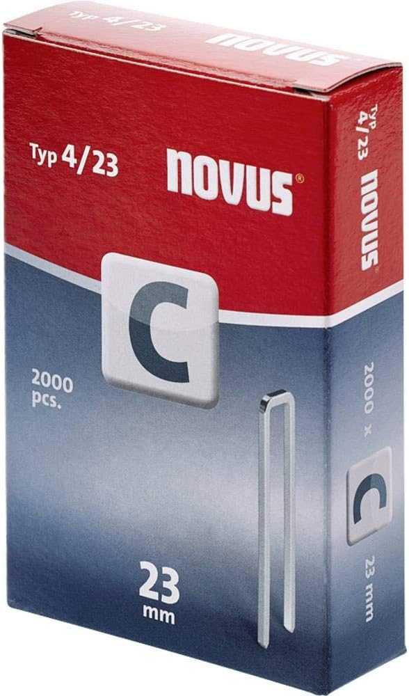 Novus C 4 042-0595 Staples 23 mm Pack of 2,000