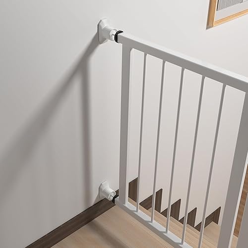 Miniatura 4 de ICERO Protector de pared extensor para puerta de bebé (paquete de 4) Kit de extensión de puertas montadas a presión que extiende puertas de