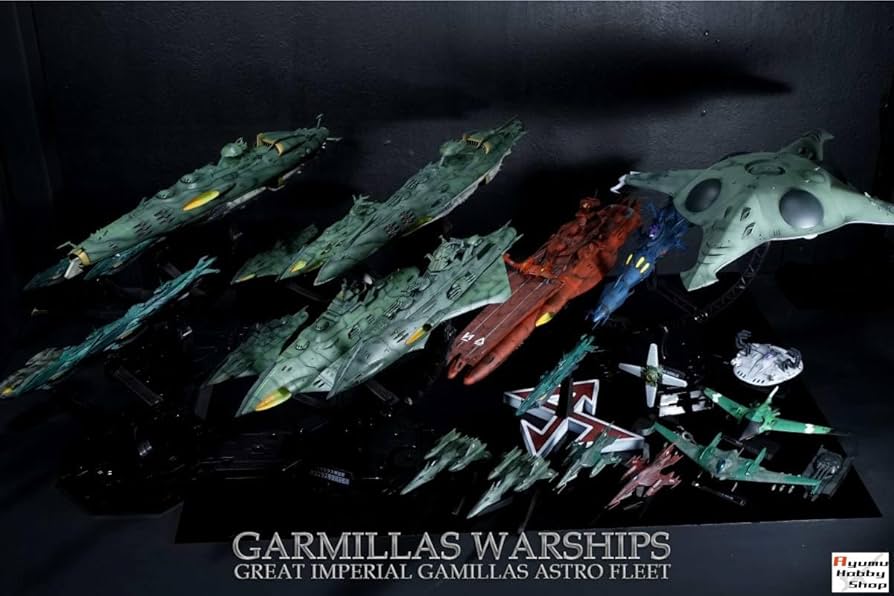 ガビラス艦隊 1/1000 大ガミラス帝国航宙艦隊 ガミラス艦セット4 ［ハイゼラード級航