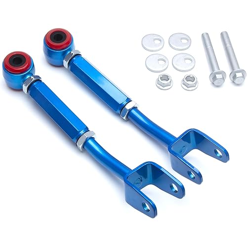KSP Rear Camber Arms/kits, Adjustable Toe -2.00° to +2.00° Camber -3.00° to +3.00° Suspesnion Arm fits 350Z 370Z Altima G35 G37 Sedan Coupe, 2PC