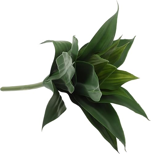 Yardenfun Planta falsa suculenta falsa Sansevieria planta hoja realista serpiente planta suculenta plantas decorativas falsas plantas simuladas