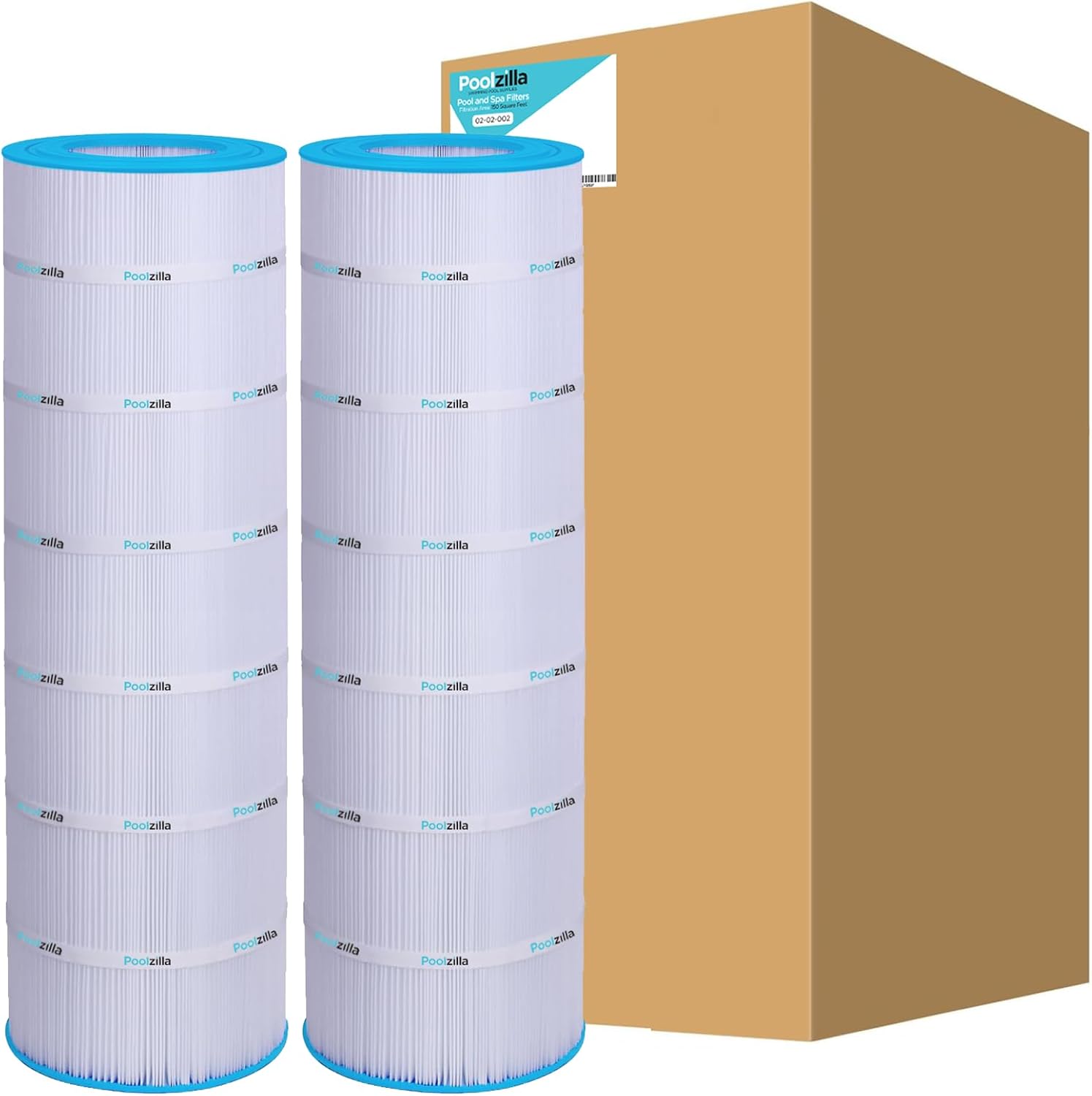 Poolzilla 2 Pack Replacement Cartridge for 150 sq. ft. filters
