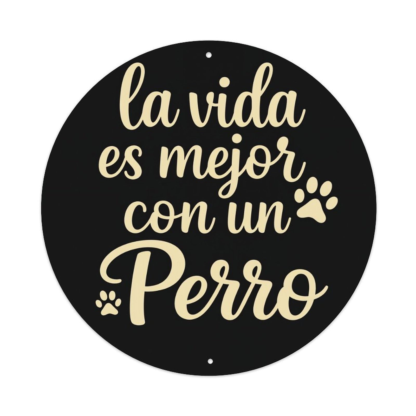 Life Is Better With A Dog Metal Tin Sign Vintage Garden Bedroom Cafe Bar Man Cave Home Wall Decor Metal Poster 8x8 inches