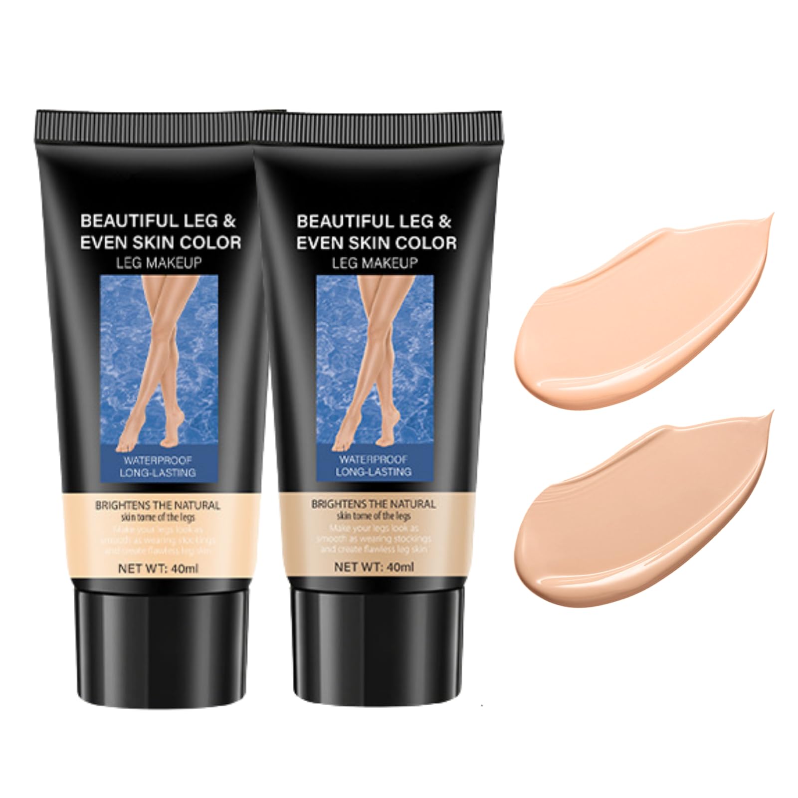Body Coverage Perfector, 2pcs Concealer Full Coverage, Body Leg Scar Tattoo Cover Up Makeup
