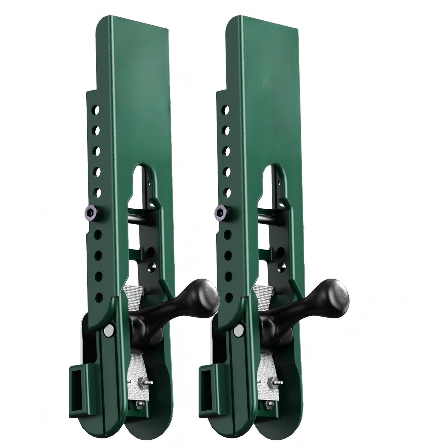 Siding Installation Tools, 2-Pack Siding Mounting Kit with Adjustable Reveals for 5/16-Inch Fiber Cement Sidings, Polycarbonate Body