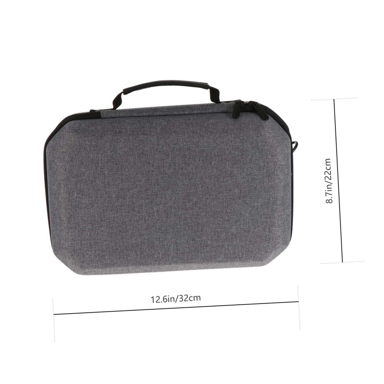 Gadpiparty Estuche Resistente para Guardar Gafas De Realidad Virtual con 2 Compartimentos Personalizados Y Asa Cómoda
