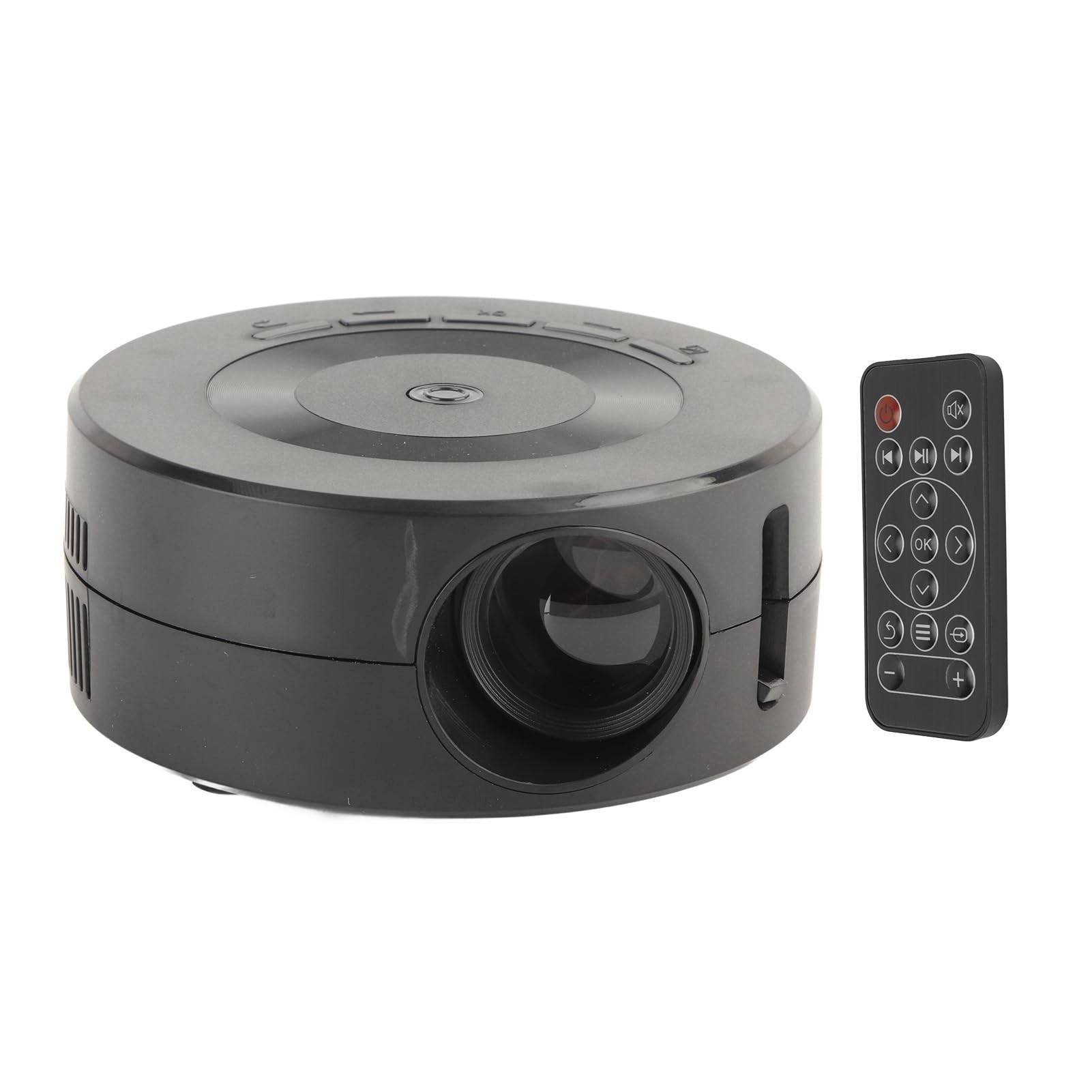 Mini Videoproiettore, Proiettore LED Portatile con Telefono Stesso Schermo per Tablet Smartphone, Proiettore Cinematografico Home Theater per Bambini per Bambini, Supporto