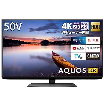 Amazon | シャープ 50V型 液晶 テレビ AQUOS 4T-C50CN1 4K